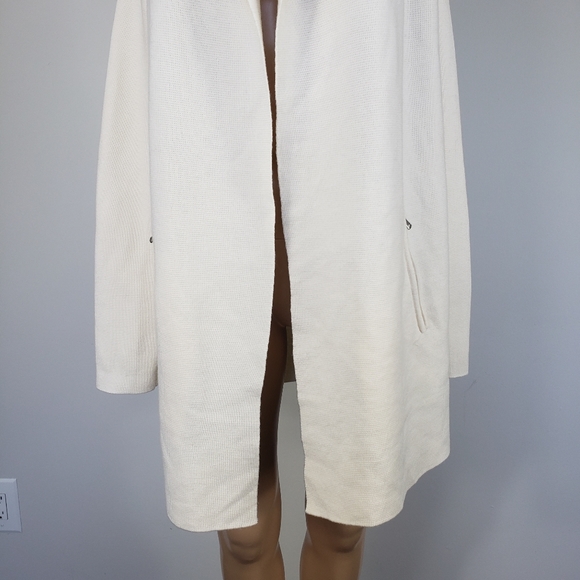 Talbots Merino Wool open cardigan size M - Picture 2 of 8